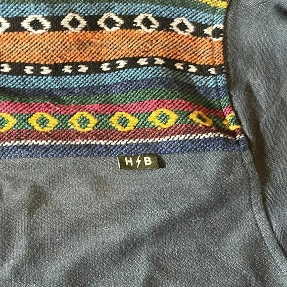 howler bros heed the call Shaman drawstring Hoodie pullover/Coat men MED - Picture 13 of 16